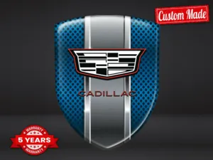 Cadillac Stickers Vitre Auto Design Tuning Limité Durable Stylé ST